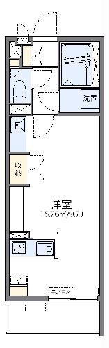 レオネクストアシュの間取り
