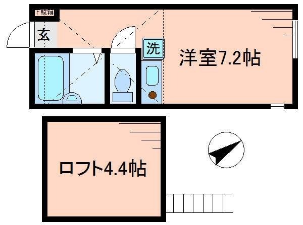 アクシス菊名の間取り