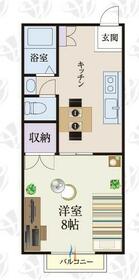 b’CASA本庄re-bornの間取り
