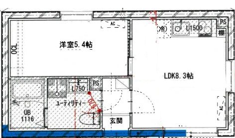 ベルシードステアー亀戸IIの間取り