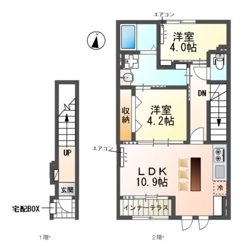 2/30 間取