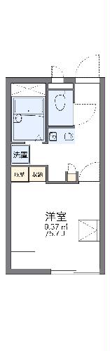 レオパレスエポカ1の間取り