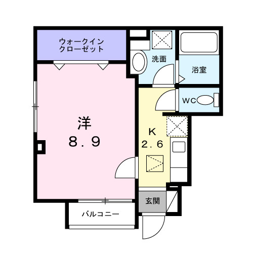 パインヒルズの間取り
