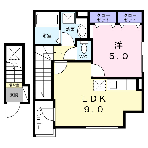 パインヒルズの間取り