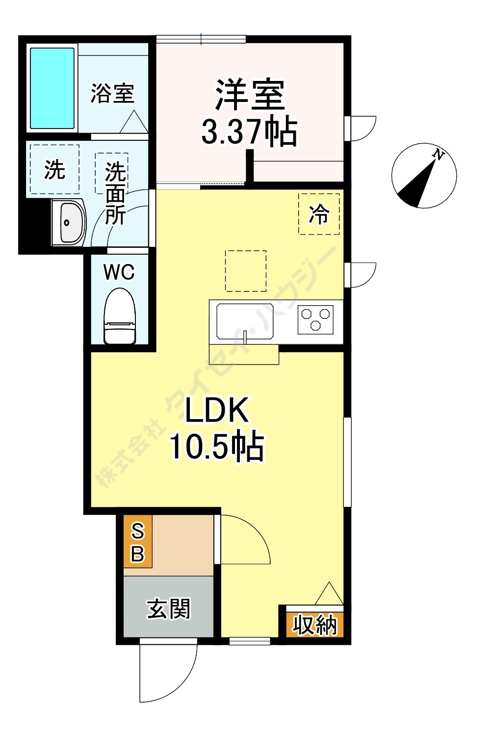 リーブルファイン戸塚東の間取り