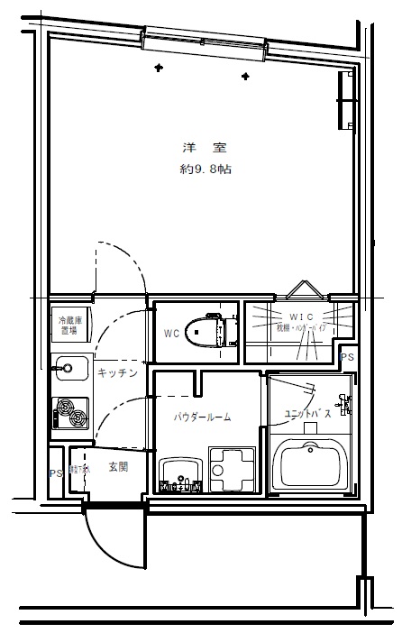 GENOVIA根津の間取り