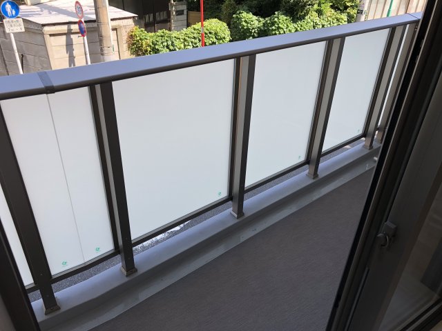 12/25 バルコニー