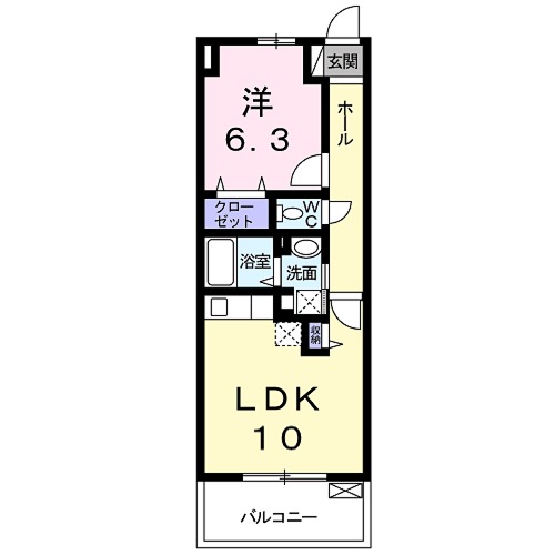 アルディエンテY&JⅡの間取り