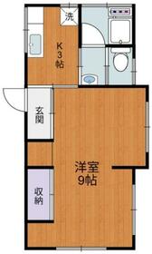 鯨井ハイツの間取り