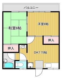 コーポニシキの間取り