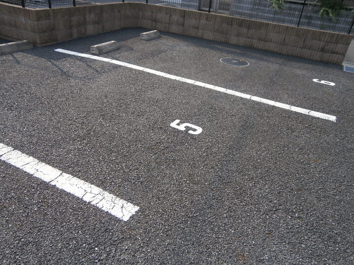 6/8 駐車場