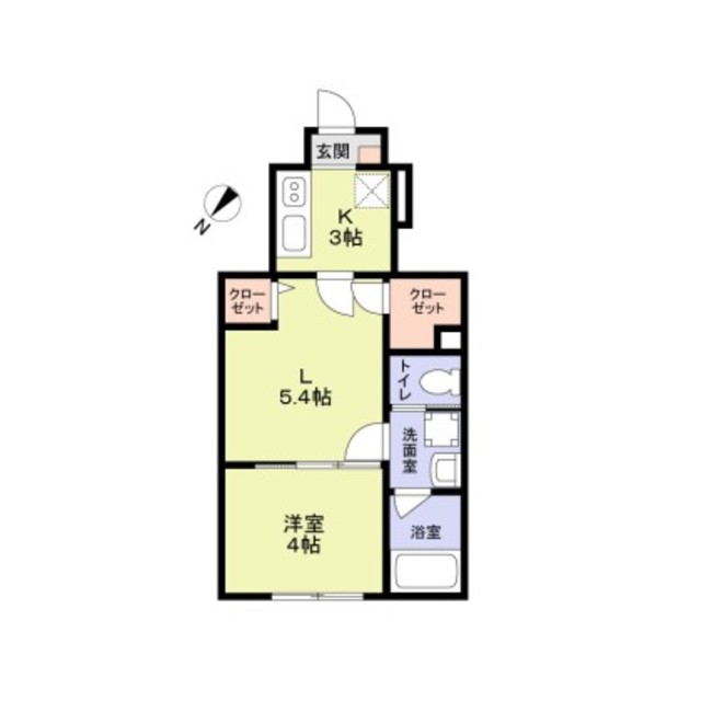 WoodCrest沼袋Residenceの間取り