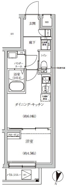 REGOLITH IKEGAMIの間取り