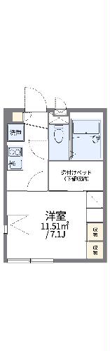 レオパレス杉山の間取り