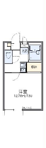 レオパレスヴァンディスの間取り