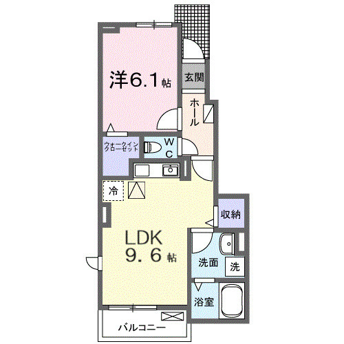フィオーレ エムの間取り