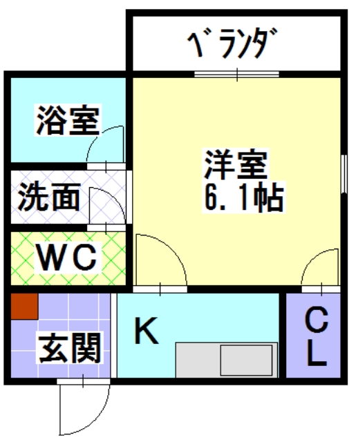 GRACE TSUKADAの間取り