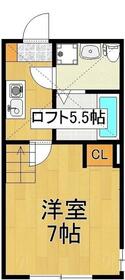 パティオ湘南田浦Aの間取り