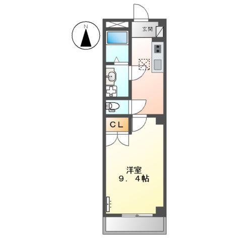 プランドールかの里の間取り