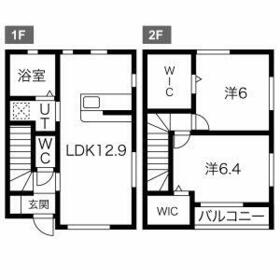 りずむはうすβの間取り
