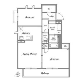 フォレストガーデンSOUTHの間取り