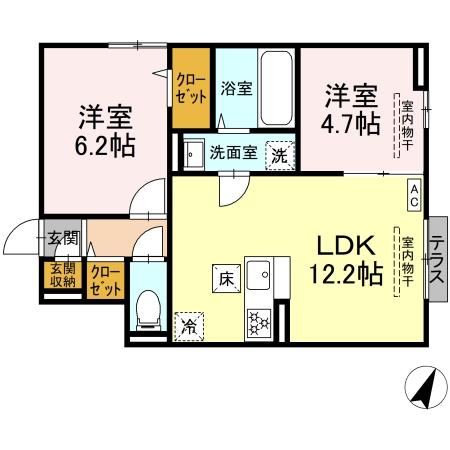 2/4 間取