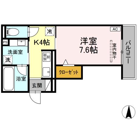 raum Yの間取り