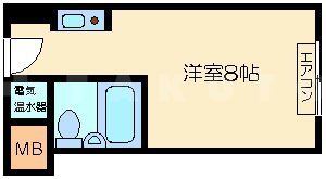 ステュディオ新御堂の間取り