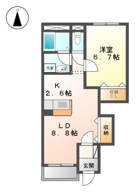 グランステラの間取り
