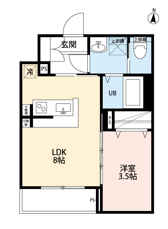 robot home 西国立(ロボットホーム ニシクニタチ)の間取り