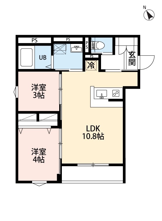 robot home 矢部Ⅲ(ロボットホーム ヤベスリー)の間取り