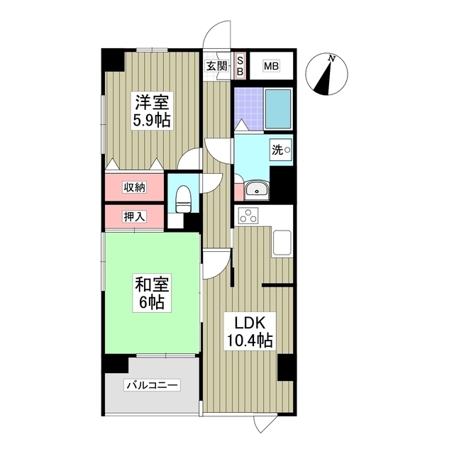 ＮＢＭの間取り