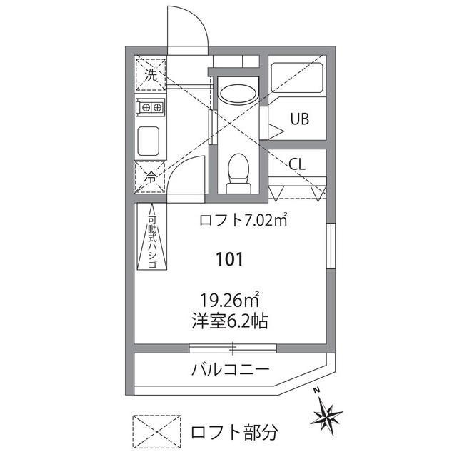 ルーブル国分寺の間取り