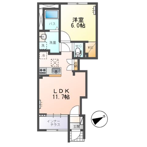 仮)大塚町字新堂 新築アパートの間取り