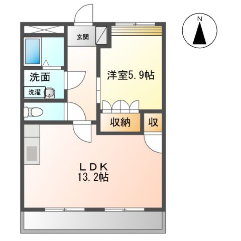 ヴィラージュの間取り