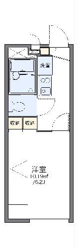 レオパレスグランドゥールBの間取り