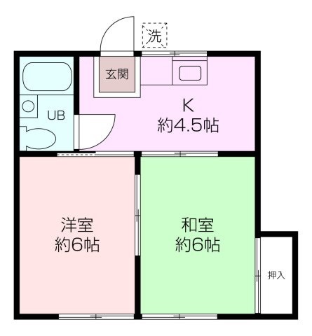 ヤマムラハイツの間取り