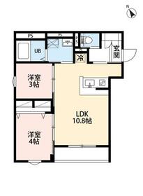 robot home 矢部Ⅲの間取り