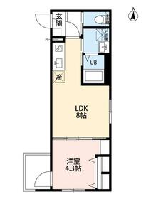 robot home 西国立の間取り