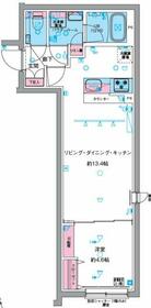 GENOVIA中野坂上の間取り