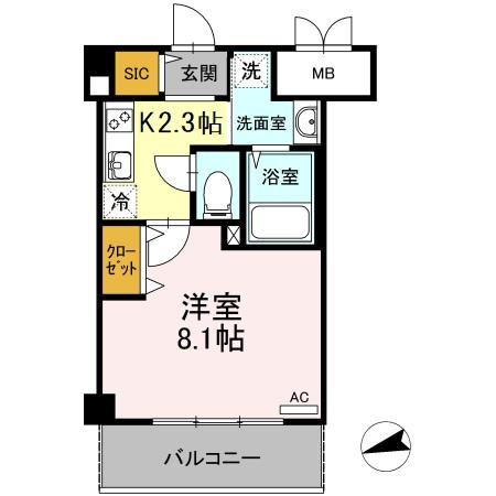 Cerisier Mitsuの間取り