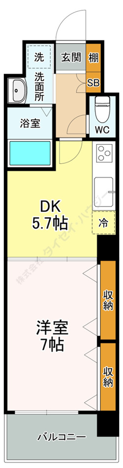 KDXレジデンス八王子横山の間取り