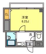 第56シンエイビルの間取り