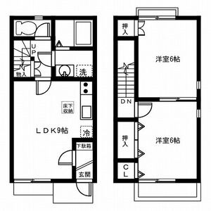 Confor 野口の間取り