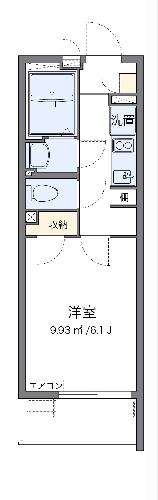 クレイノYUKA3の間取り