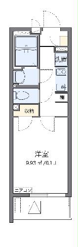クレイノYUKA3の間取り