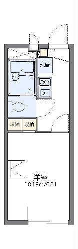 レオパレスMakearrowの間取り
