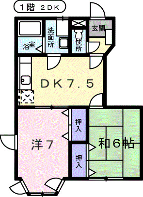 ヴィアーレK・Sの間取り