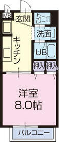 Surplus One 酒井Aの間取り