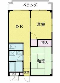 メゾンコムの間取り